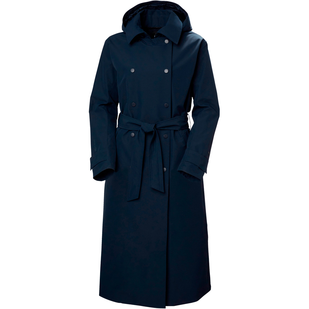 Helly Hansen chaqueta impermeable mujer W AVENUE LONG TRENCH 06