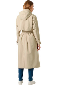 Helly Hansen chaqueta impermeable mujer W AVENUE LONG TRENCH vista trasera