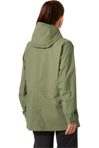 Helly Hansen chaqueta impermeable mujer W ESCAPE UTILITY RAINCOAT vista trasera