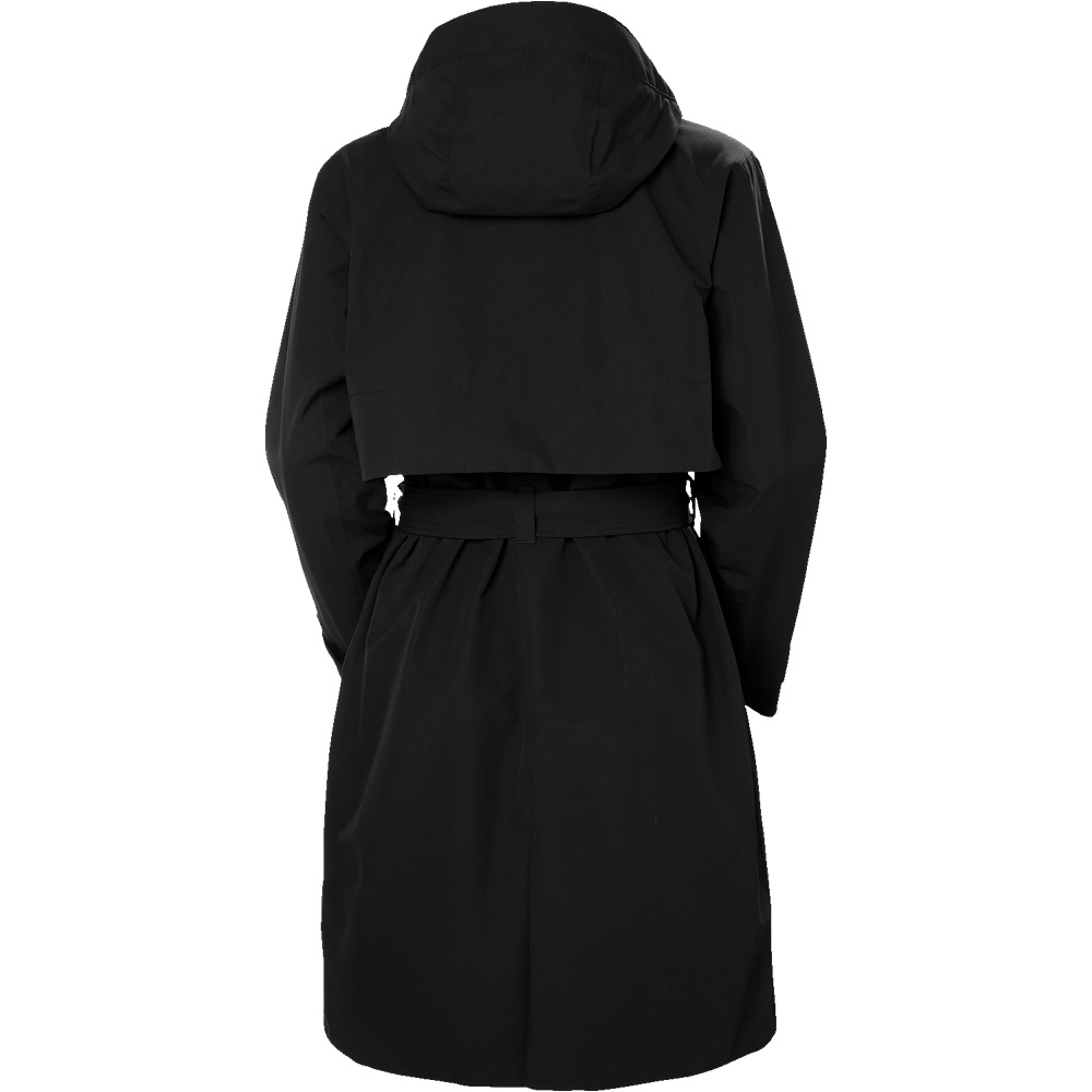 Helly Hansen chaqueta impermeable mujer W JANE TRENCH vista trasera