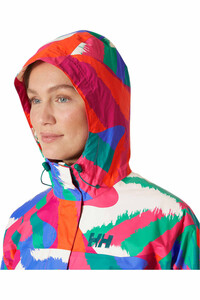 Helly Hansen chaqueta impermeable mujer W LOKE PRINT JACKET vista detalle