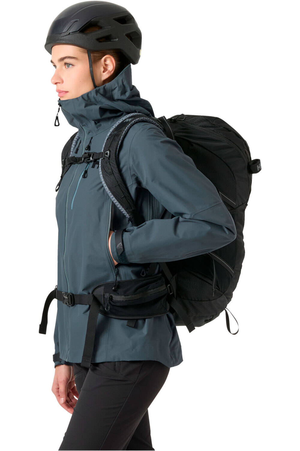 Helly Hansen chaqueta impermeable mujer W ODIN 9 WORLDS 3.0 JACKET vista detalle