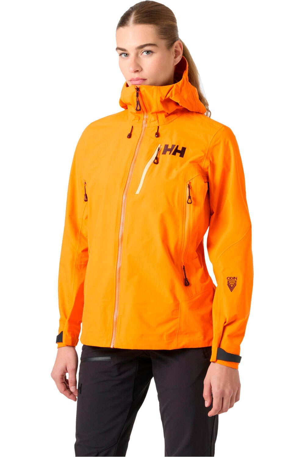 Helly Hansen chaqueta impermeable mujer W ODIN 9 WORLDS 3.0 JACKET vista frontal