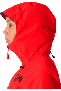 Helly Hansen chaqueta impermeable mujer W ODIN 9 WORLDS 3.0 JACKET vista trasera