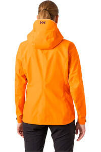 Helly Hansen chaqueta impermeable mujer W ODIN 9 WORLDS 3.0 JACKET vista trasera