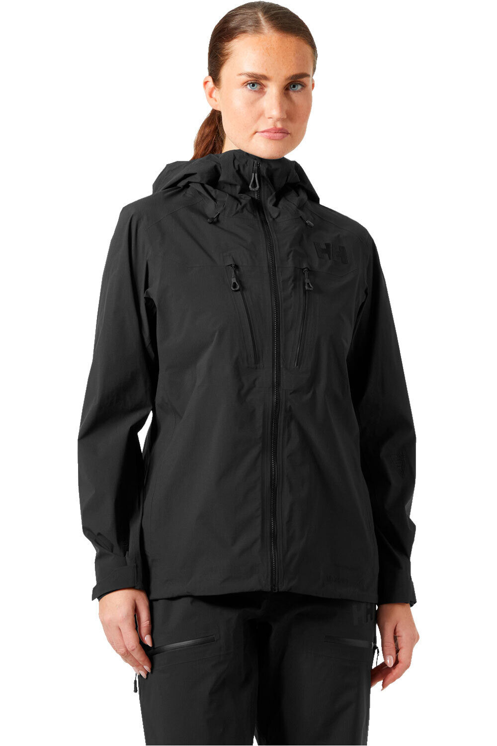 Helly Hansen chaqueta impermeable mujer W ODIN ULTIMATE INFINITY JKT vista frontal
