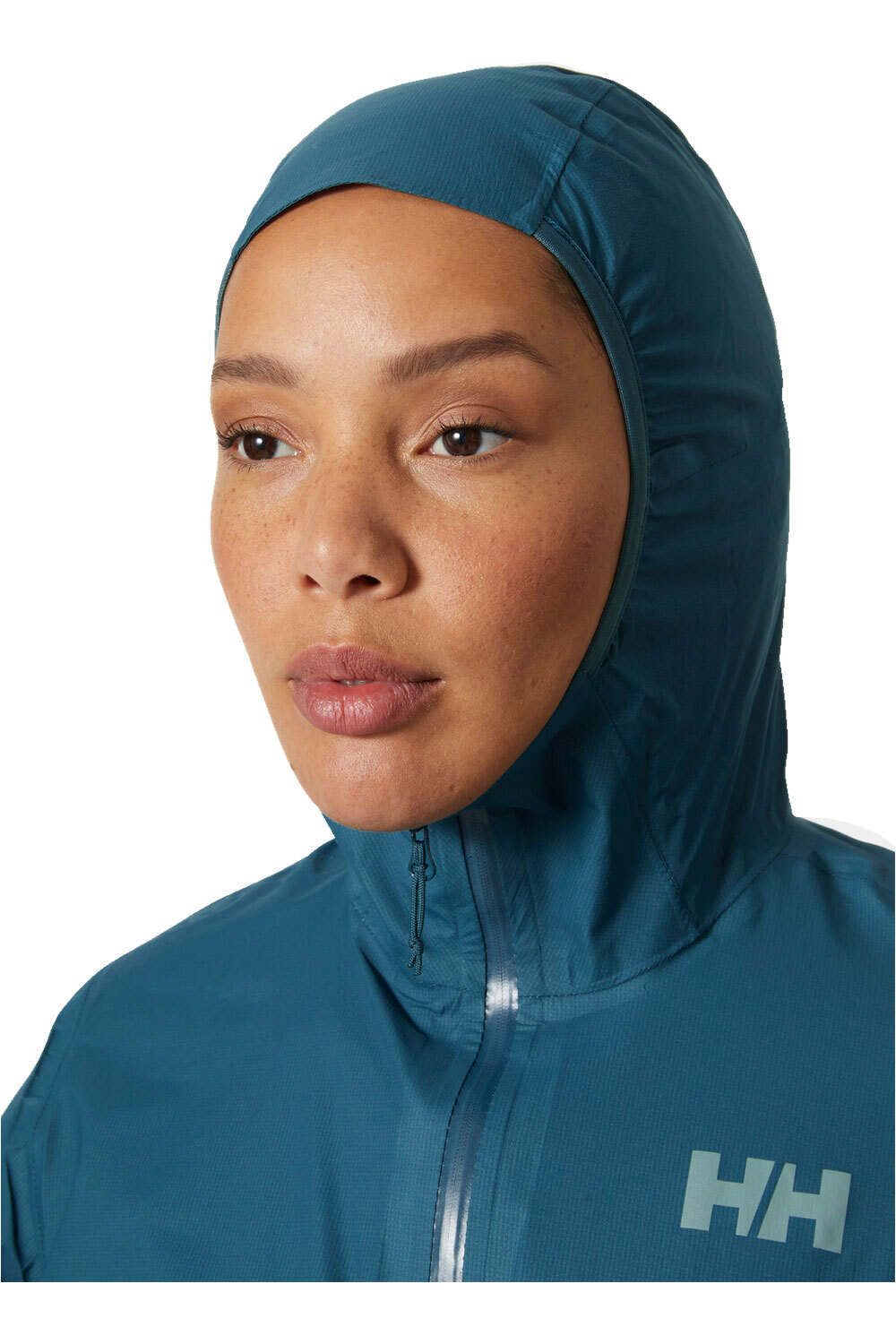Helly Hansen chaqueta impermeable mujer W VERGLAS 2.5L FASTPACK JACKET vista detalle