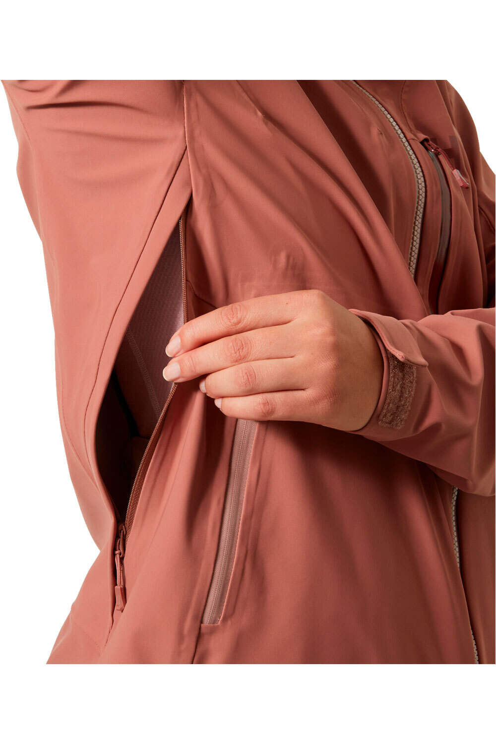 Helly Hansen chaqueta impermeable mujer W VERGLAS BC JACKET 05