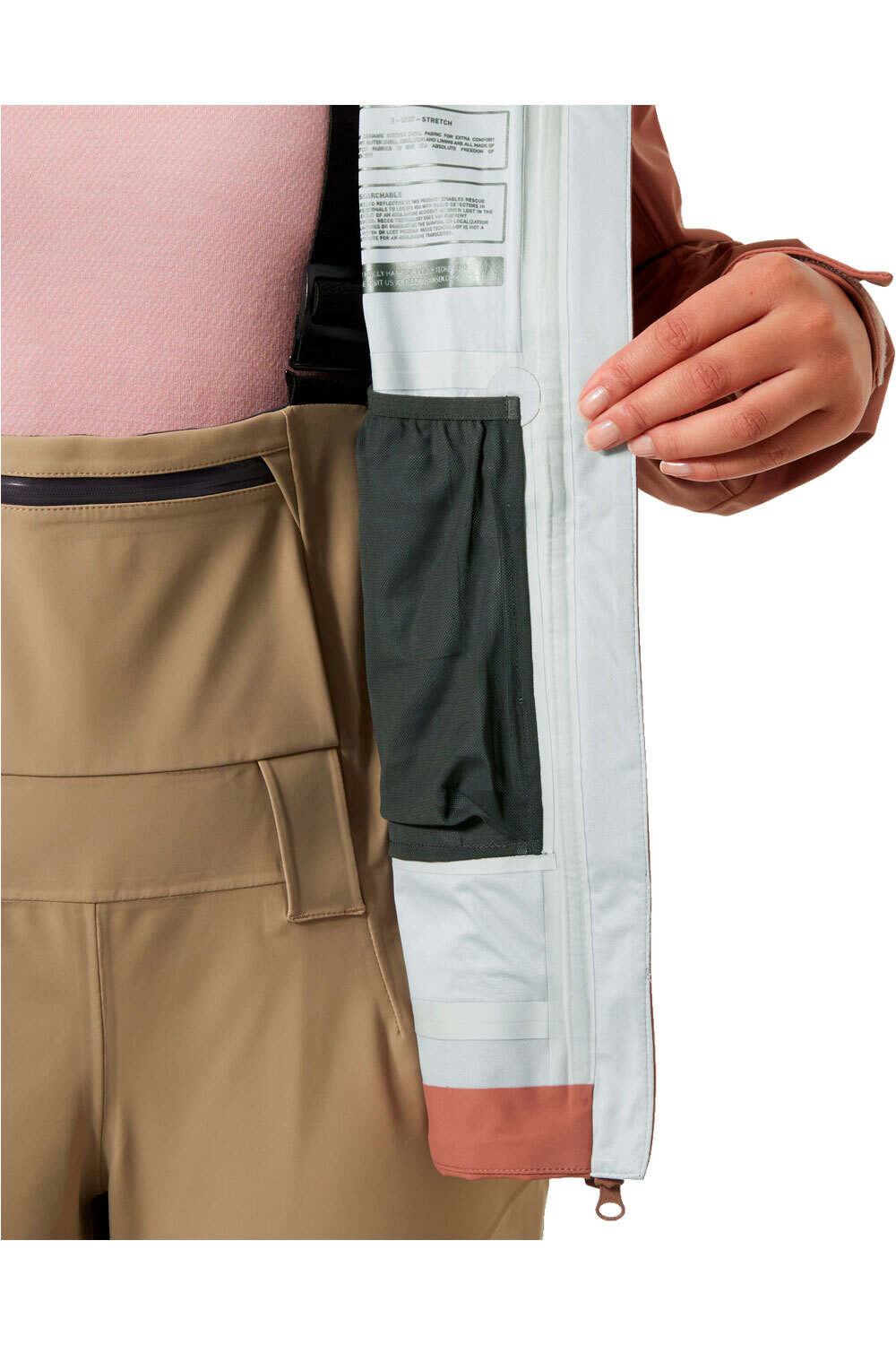 Helly Hansen chaqueta impermeable mujer W VERGLAS BC JACKET 06