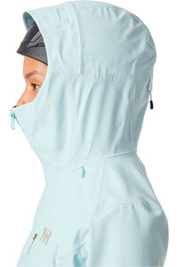 Helly Hansen chaqueta impermeable mujer W VERGLAS BC JACKET vista detalle