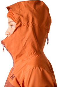 Helly Hansen chaqueta impermeable mujer W VERGLAS BC SHELL JACKET vista detalle