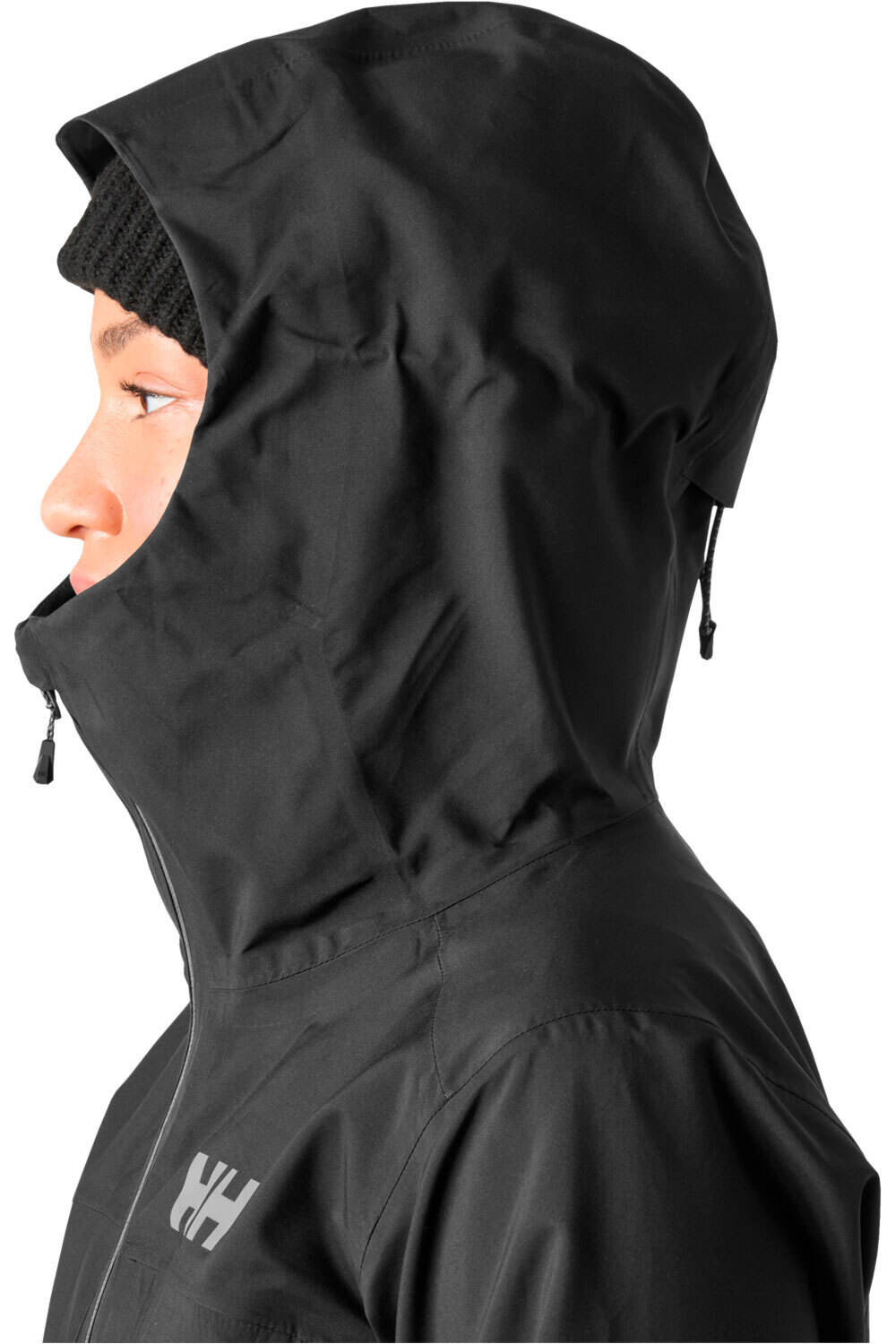 Helly Hansen chaqueta impermeable mujer W VERGLAS BC SHELL JACKET vista detalle