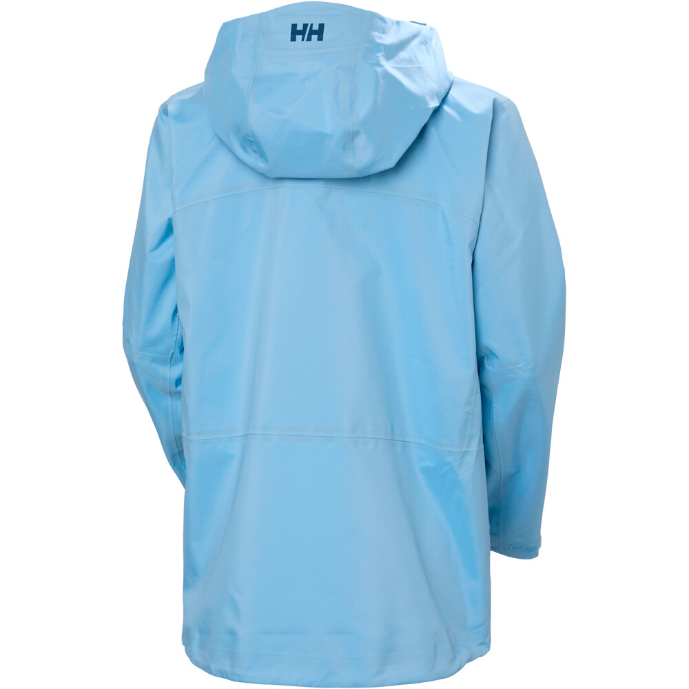 Helly Hansen chaqueta impermeable mujer W VERGLAS BC SHELL JACKET vista trasera