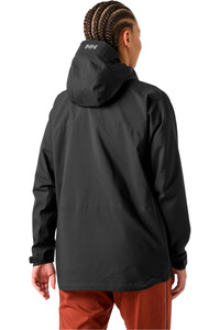 Helly Hansen chaqueta impermeable mujer W VERGLAS BC SHELL JACKET vista trasera