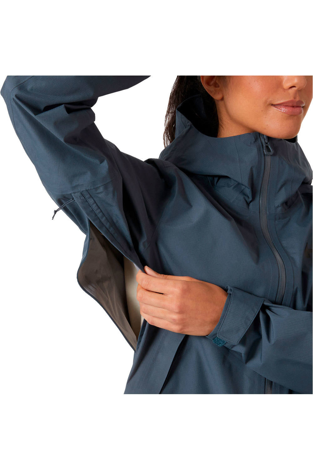 Helly Hansen chaqueta impermeable mujer W VERGLAS INFINITY JKT 2.0 vista detalle