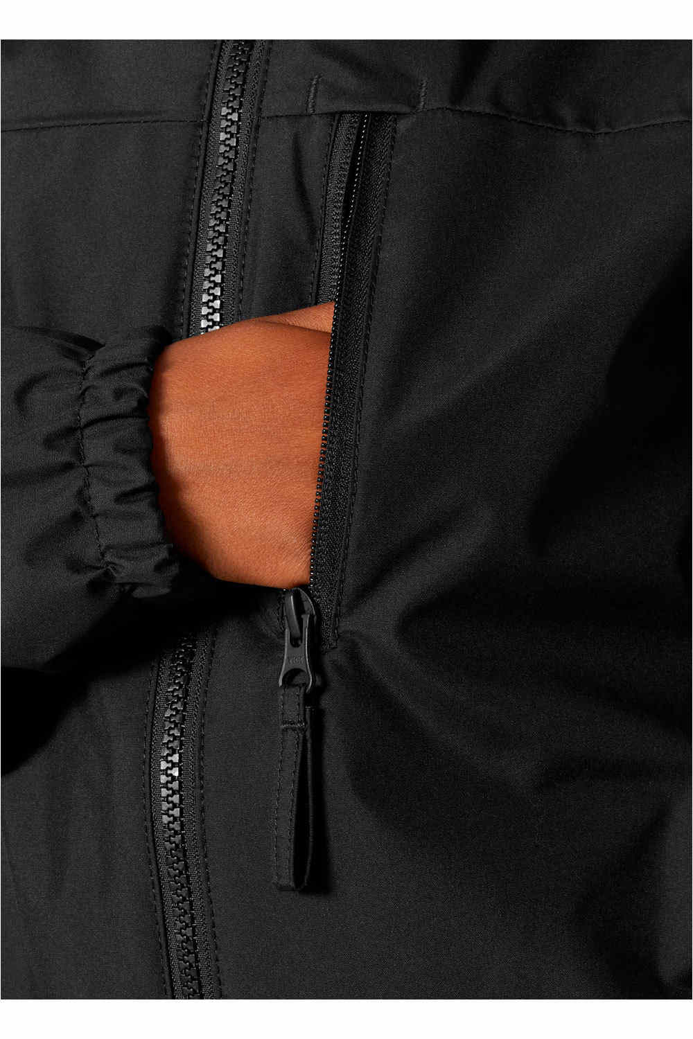 Helly Hansen chaqueta impermeable niño JR CREW HOODED JACKET vista detalle