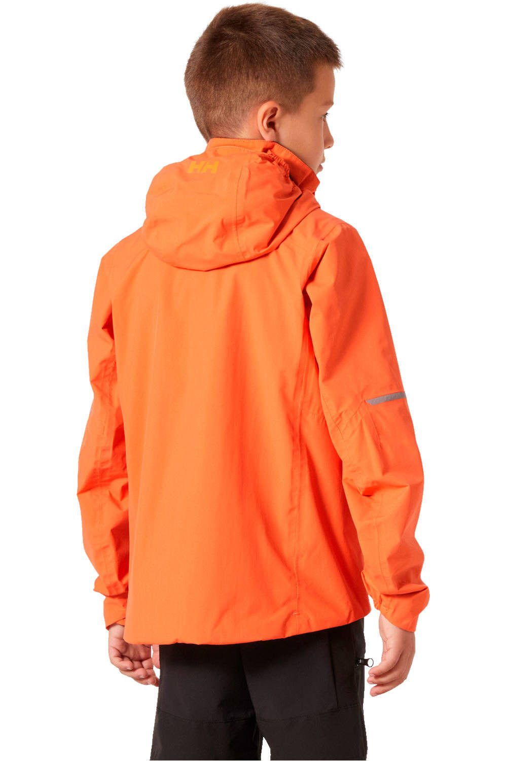 Helly Hansen chaqueta impermeable niño JR LOEN JACKET vista trasera