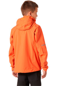 Helly Hansen chaqueta impermeable niño JR LOEN JACKET vista trasera
