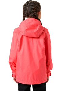 Helly Hansen chaqueta impermeable niño JR LOKE JACKET vista trasera