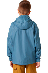 Helly Hansen chaqueta impermeable niño JR LOKE JACKET vista trasera