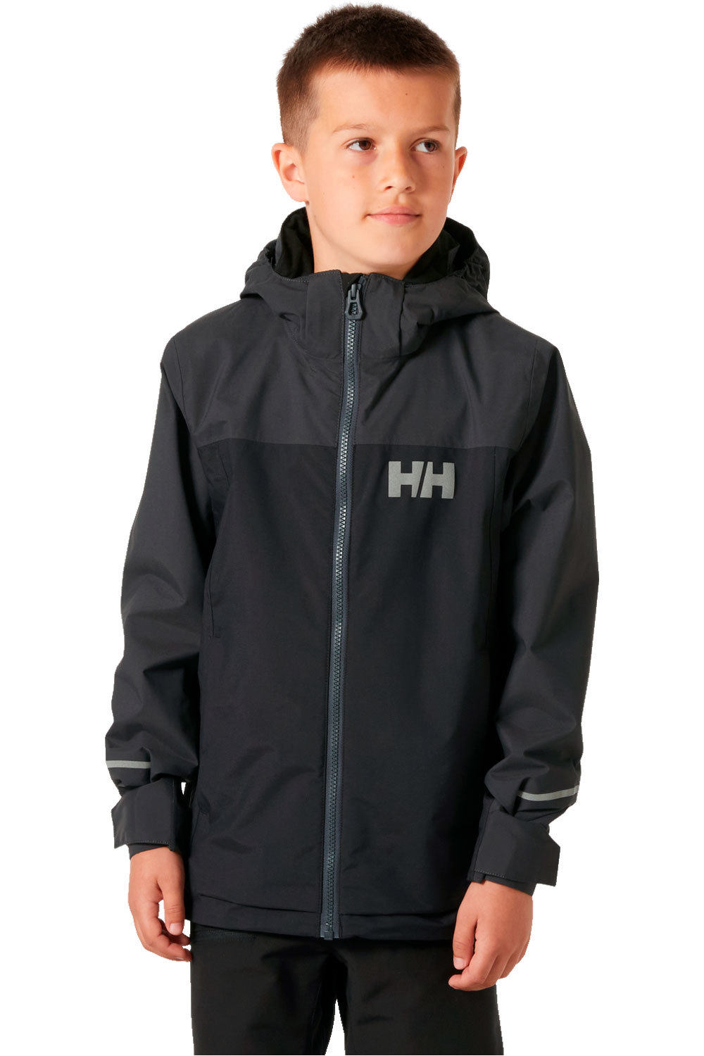 Helly Hansen chaqueta impermeable niño JR SOGNDAL JACKET vista frontal