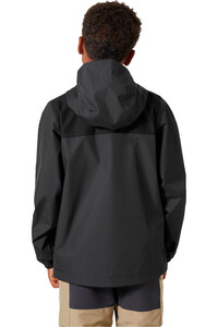 Helly Hansen chaqueta impermeable niño JR VANCOUVER RAIN JACKET vista trasera