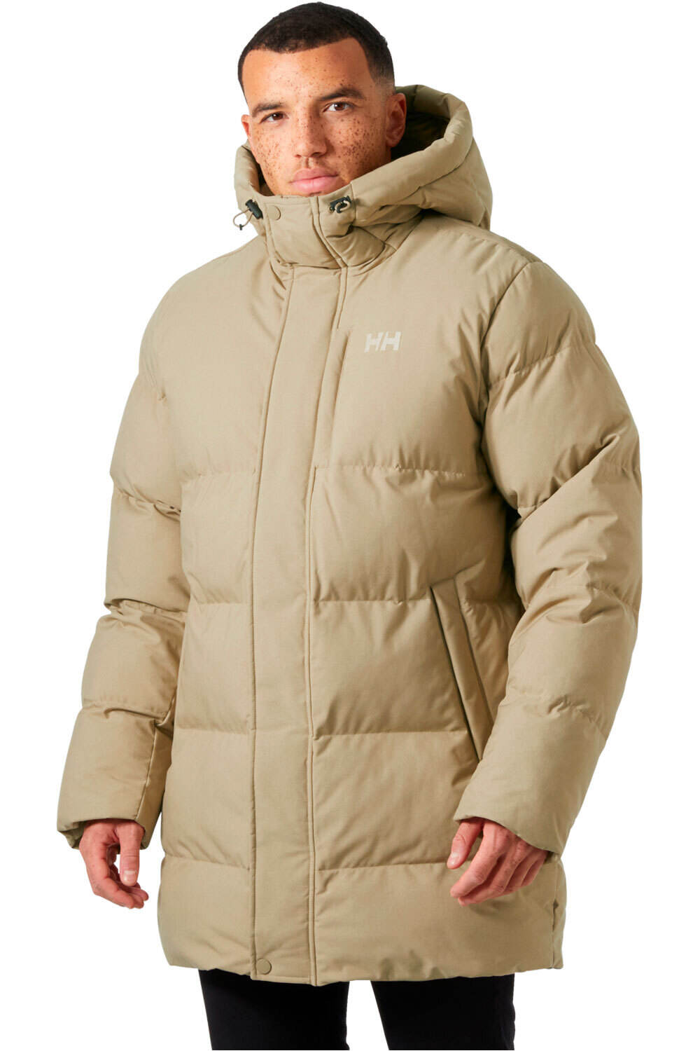 Helly Hansen chaqueta outdoor hombre ALBY PUFFY PARKA vista frontal