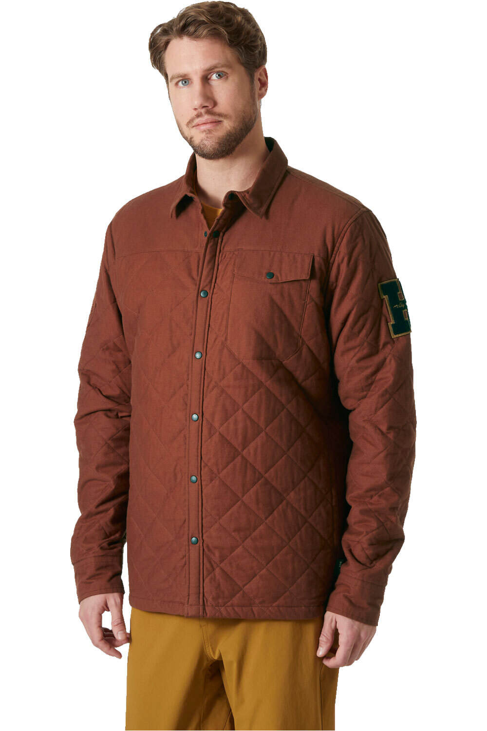 Helly Hansen chaqueta outdoor hombre ISFJORD INSULATED SHACKET vista frontal