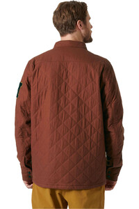 Helly Hansen chaqueta outdoor hombre ISFJORD INSULATED SHACKET vista trasera