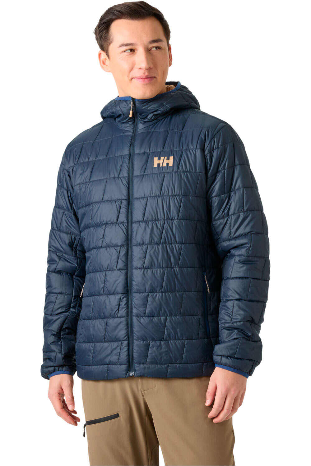 Helly Hansen chaqueta outdoor hombre LIFALOFT HOODED INSULATOR vista frontal