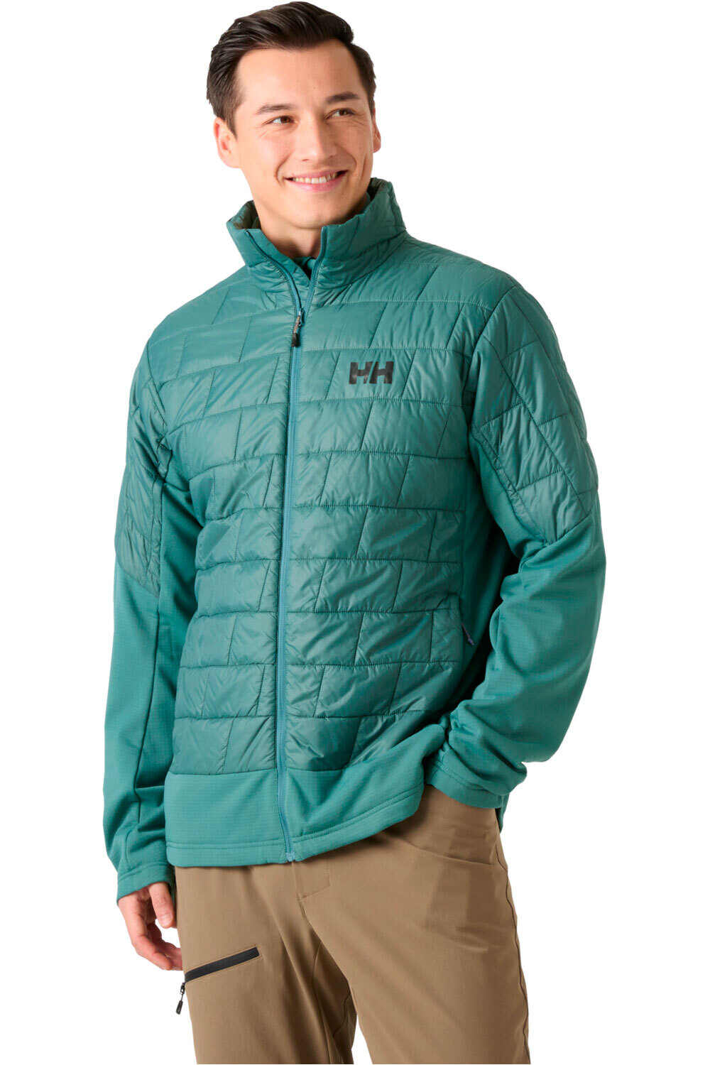 Helly Hansen chaqueta outdoor hombre LIFALOFT HYBRID INSULATOR vista frontal