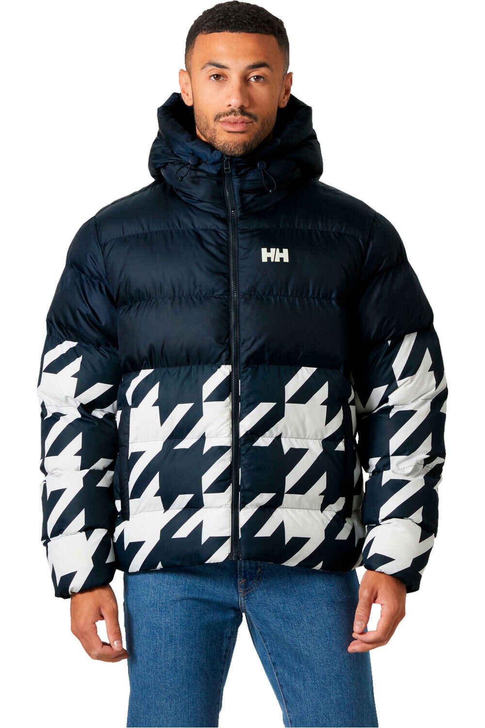 Helly Hansen chaqueta outdoor hombre OSLO GRAPHIC PUFFY vista frontal
