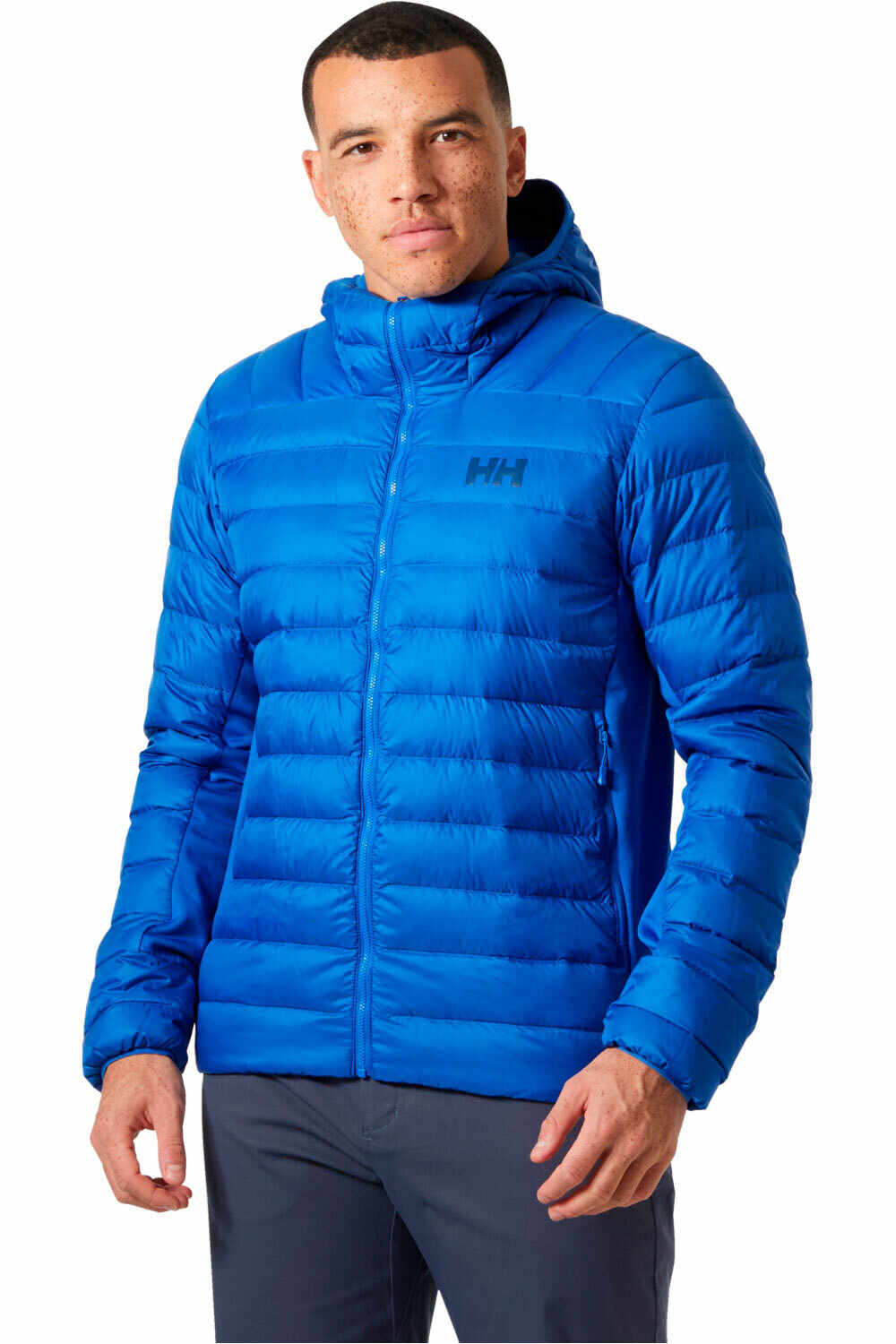 Helly Hansen chaqueta outdoor hombre VERGLAS DOWN HYBRID HOOD 2.0 vista frontal