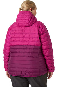 Helly Hansen chaqueta outdoor mujer W BANFF HOODED PLUS INSULATOR vista trasera
