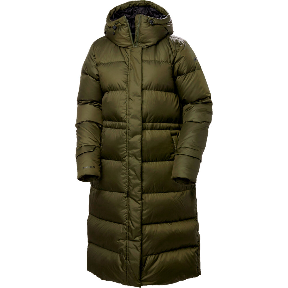 Helly Hansen chaqueta outdoor mujer W ESSENCE LONG DOWN COAT vista frontal