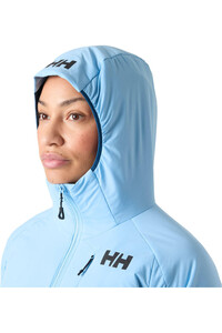 Helly Hansen chaqueta outdoor mujer W ODIN STRETCH HOOD INSULA 2.0 vista detalle