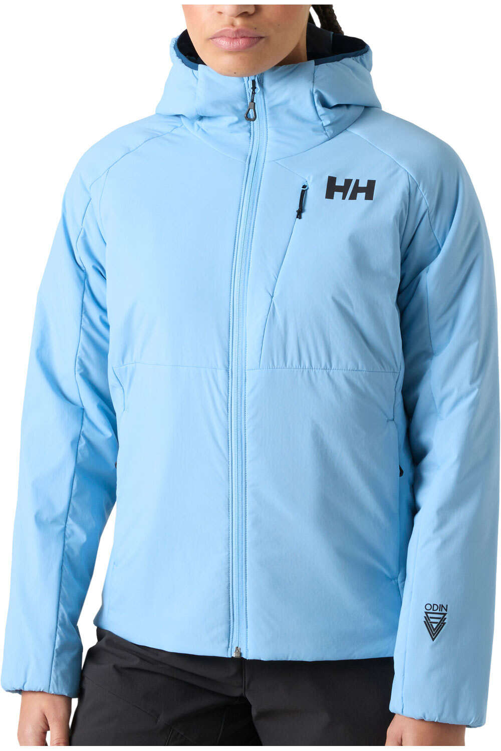 Helly Hansen chaqueta outdoor mujer W ODIN STRETCH HOOD INSULA 2.0 vista frontal
