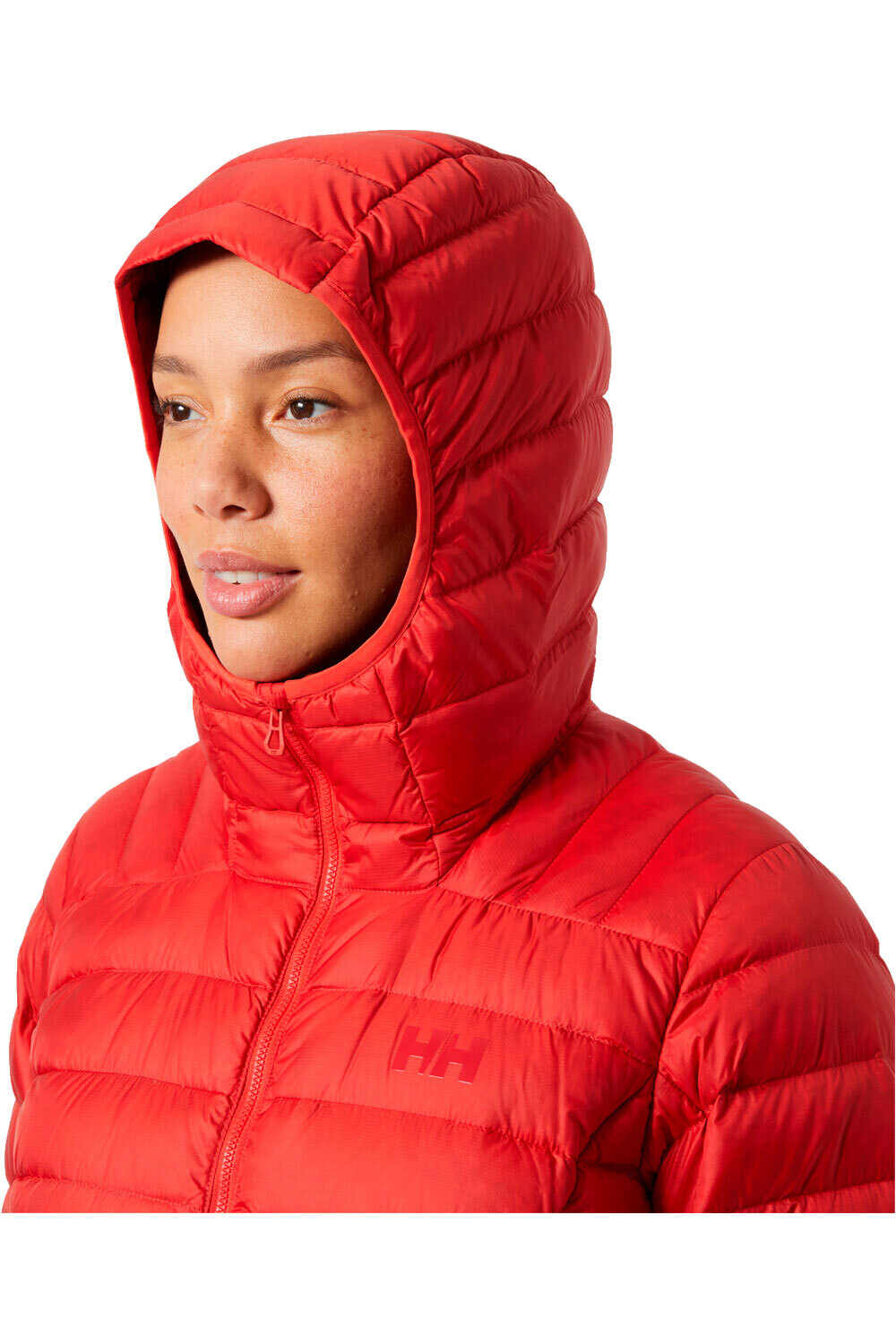 Helly Hansen chaqueta outdoor mujer W VERGLAS HOODED DOWN 2.0 vista detalle