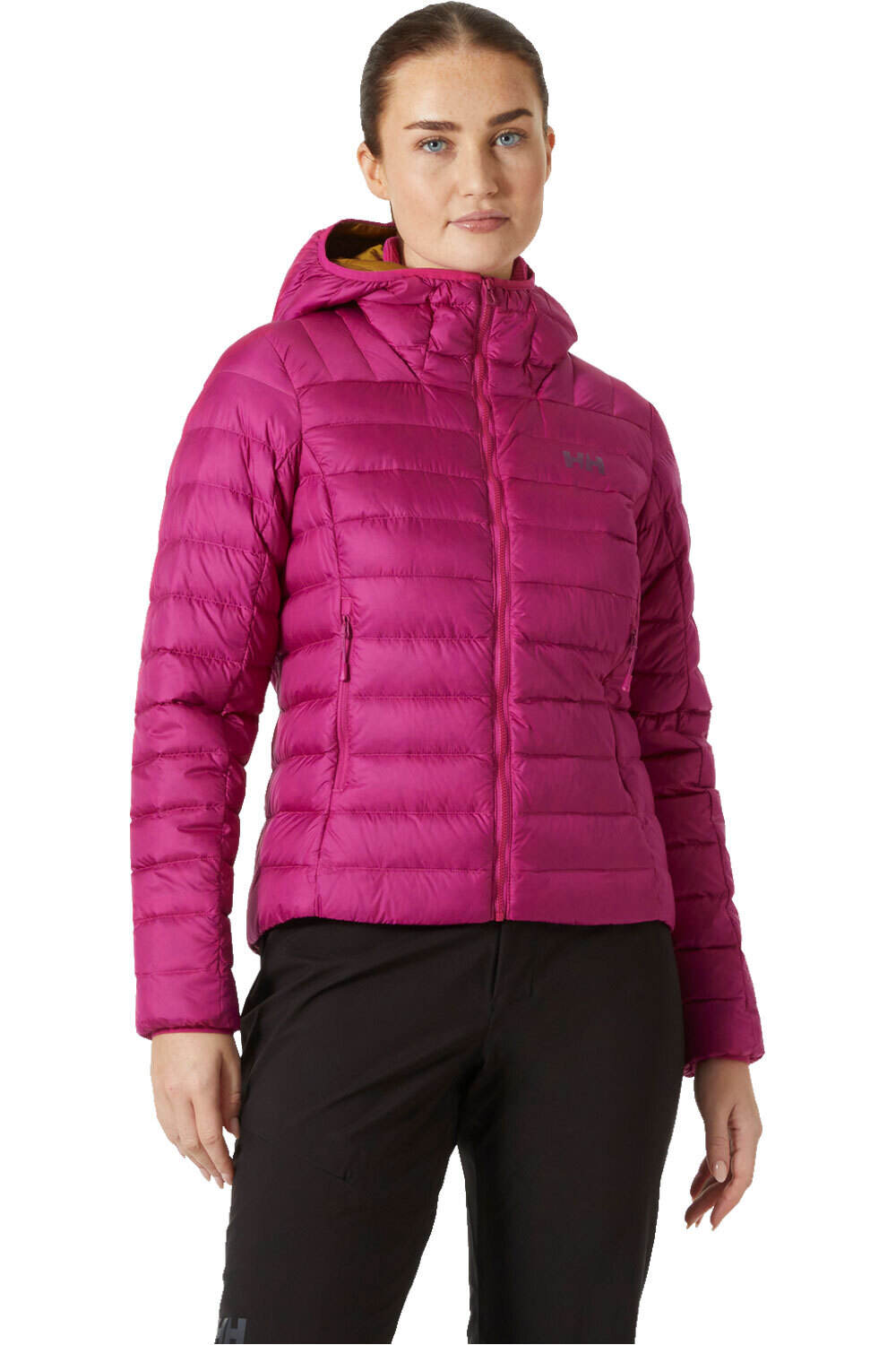 Helly Hansen chaqueta outdoor mujer W VERGLAS HOODED DOWN 2.0 vista frontal
