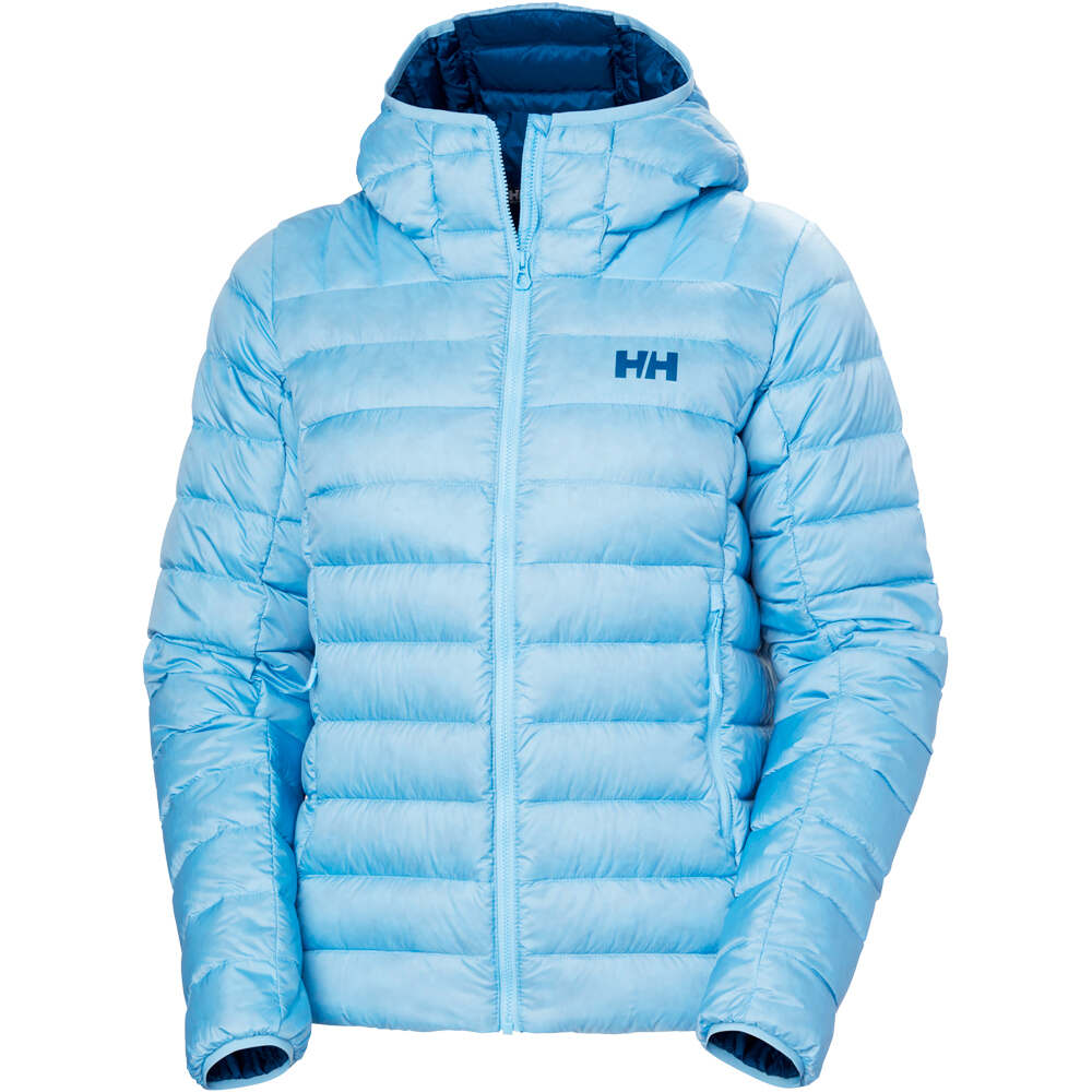 Helly Hansen chaqueta outdoor mujer W VERGLAS HOODED DOWN 2.0 vista frontal