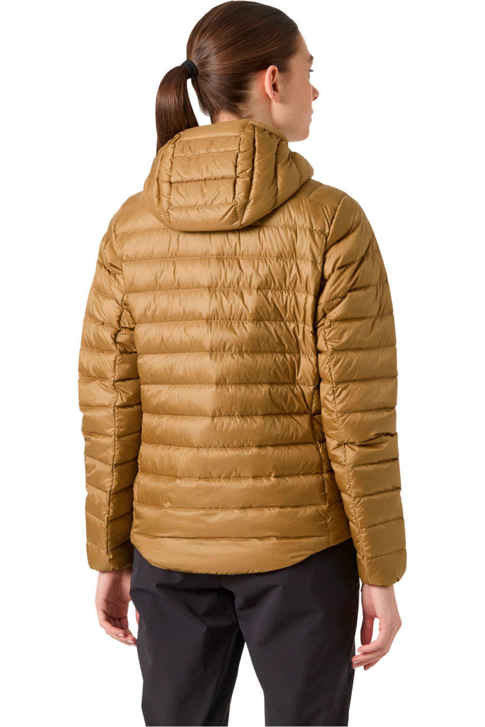 Helly Hansen chaqueta outdoor mujer W VERGLAS HOODED DOWN 2.0 vista trasera