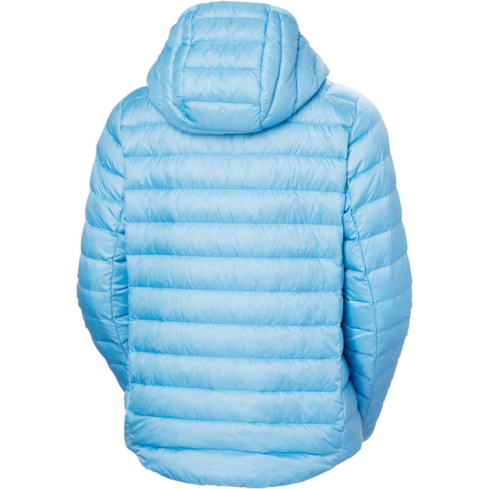 Helly Hansen chaqueta outdoor mujer W VERGLAS HOODED DOWN 2.0 vista trasera