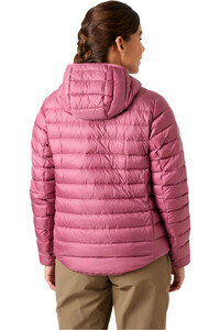 Helly Hansen chaqueta outdoor mujer W VERGLAS HOODED DOWN 2.0 vista trasera