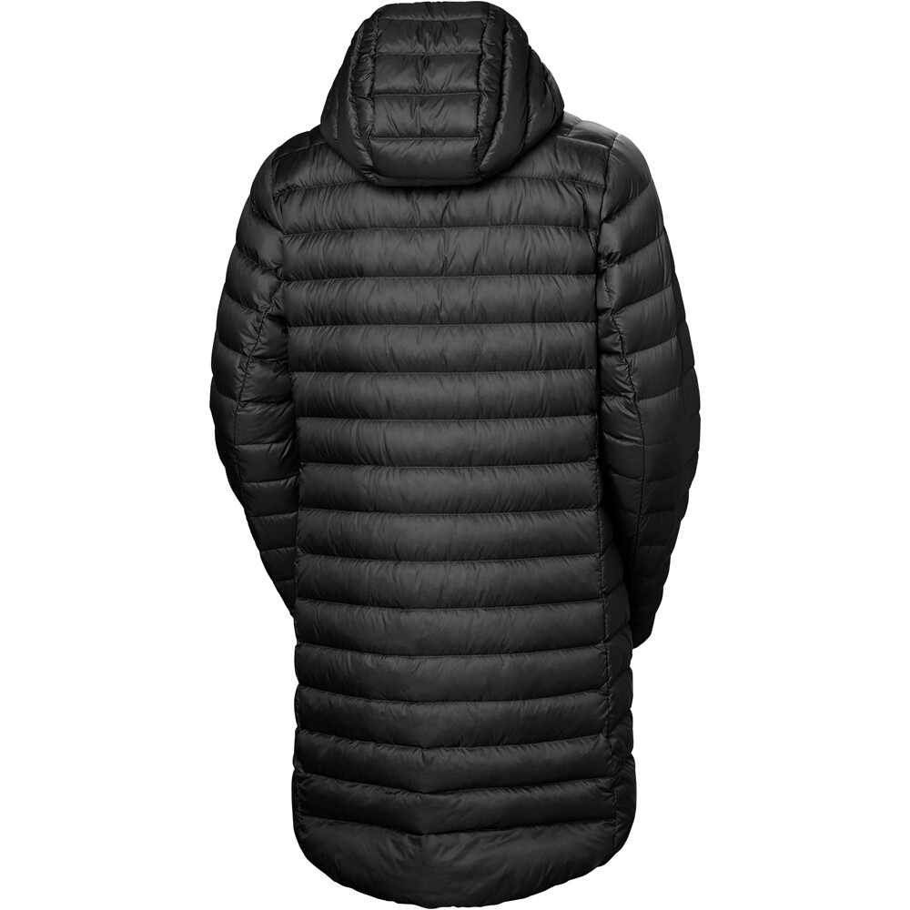 Helly Hansen chaqueta outdoor mujer W VERGLAS LONG DOWN INSULATOR vista trasera