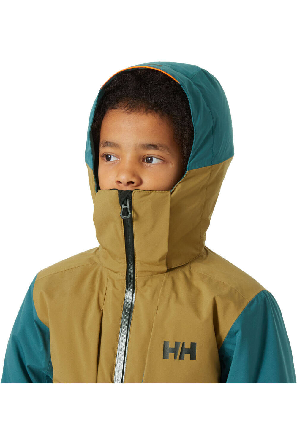 Helly Hansen chaqueta outdoor niño JR ALPHA JACKET vista detalle