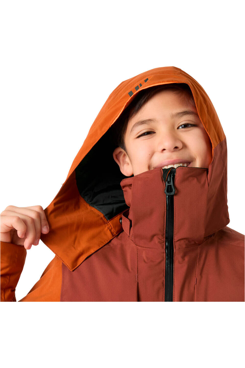 Helly Hansen chaqueta outdoor niño JR ALPHA JACKET vista detalle