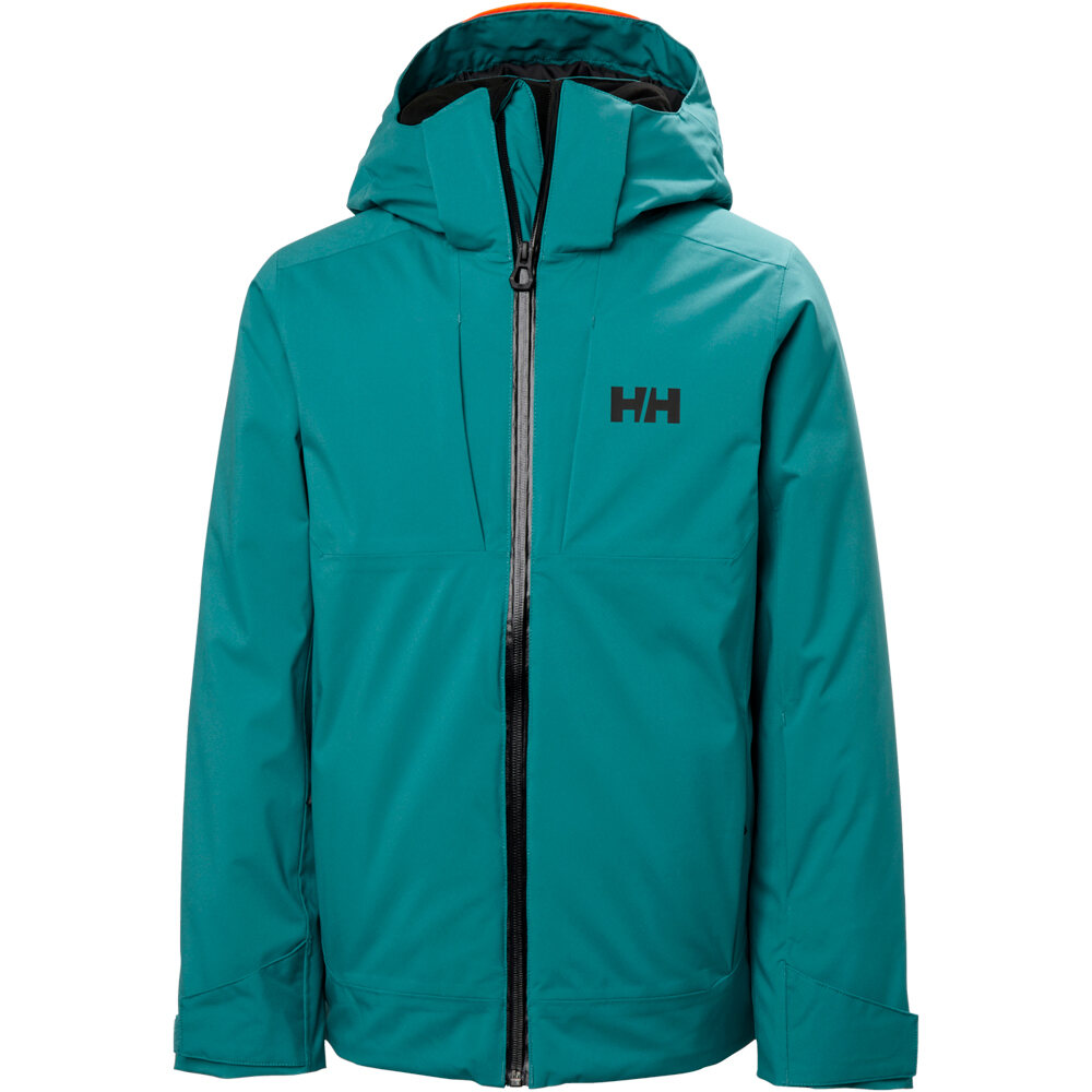 Helly Hansen chaqueta outdoor niño JR ALPHA JACKET vista frontal