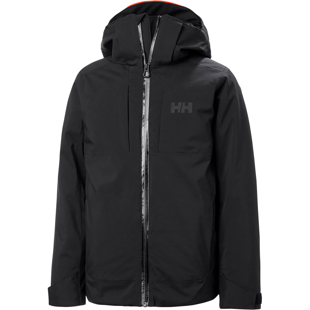 Helly Hansen chaqueta outdoor niño JR ALPHA JACKET vista frontal