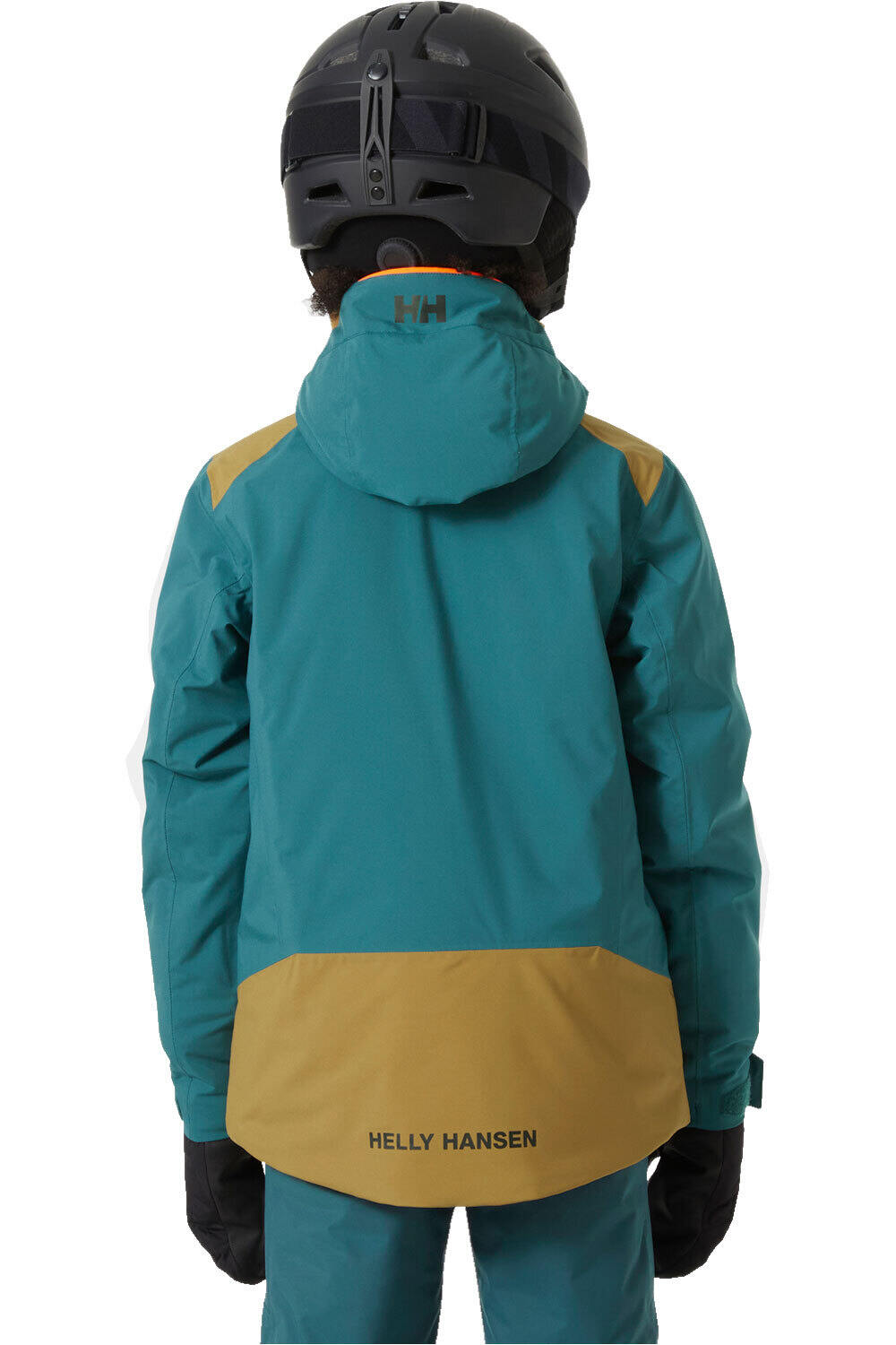 Helly Hansen chaqueta outdoor niño JR ALPHA JACKET vista trasera