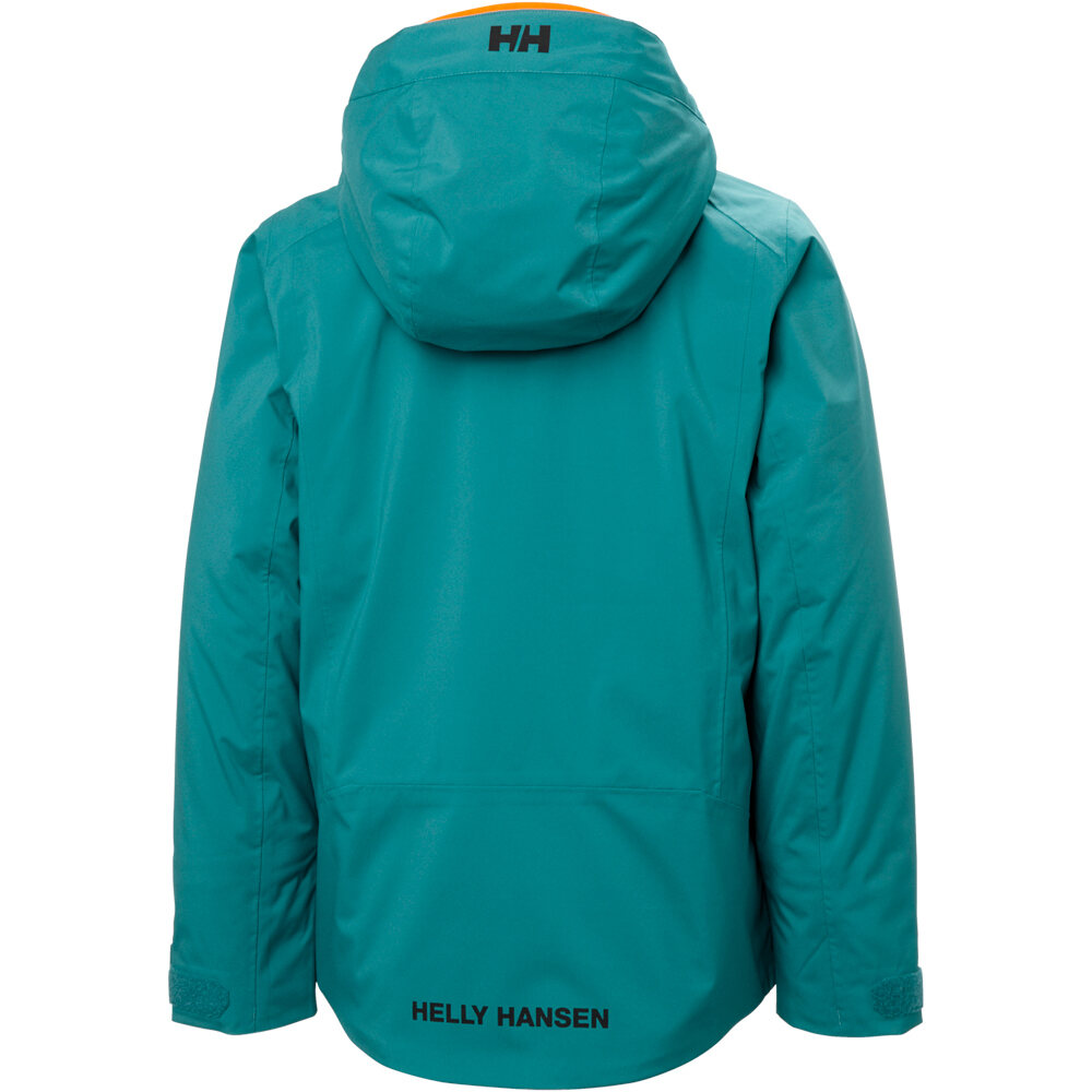 Helly Hansen chaqueta outdoor niño JR ALPHA JACKET vista trasera